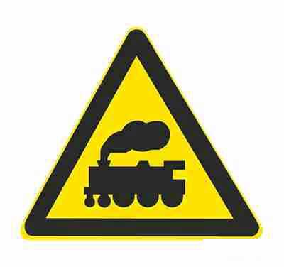 无人看守铁道路口