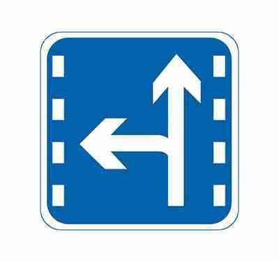 直行和左转合用车道