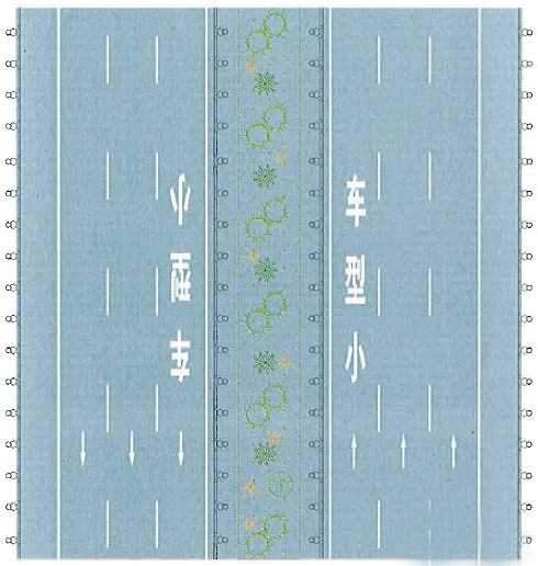 小型车专用车道线